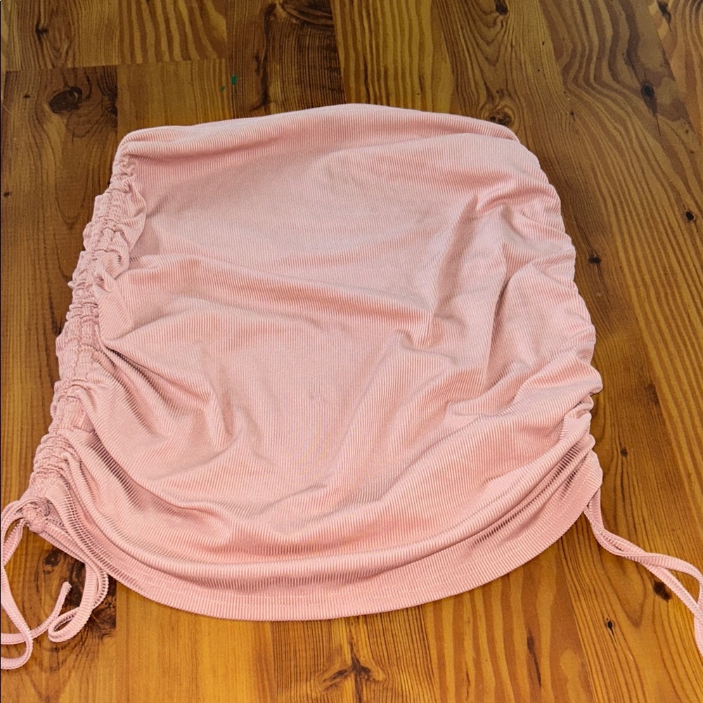 Pink Drawstring Bag